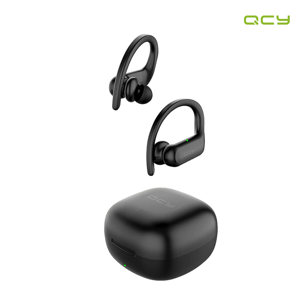 공식 QCY T6 TWS 무선 블루투스 이어폰 고리형 APP 앱지원 귀걸이형